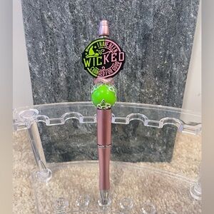 Handmade Beadable Wicked Pen